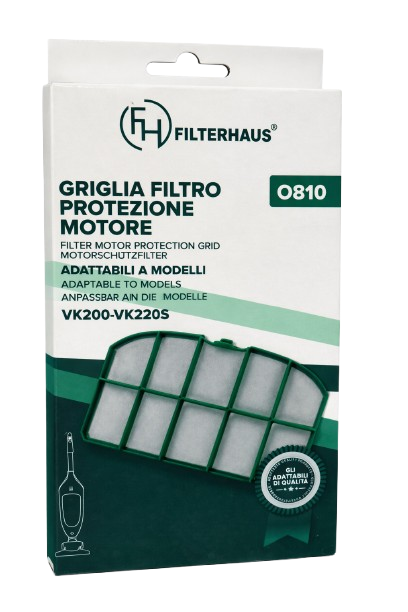 Griglia Filtro Protezione Motore Folletto VK 200/220S