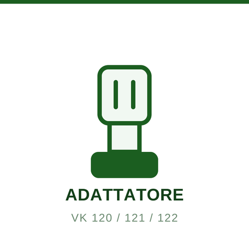 Adattatore Compatibile Folletto VK 120/121/122 – Collega Accessori e Spazzole
