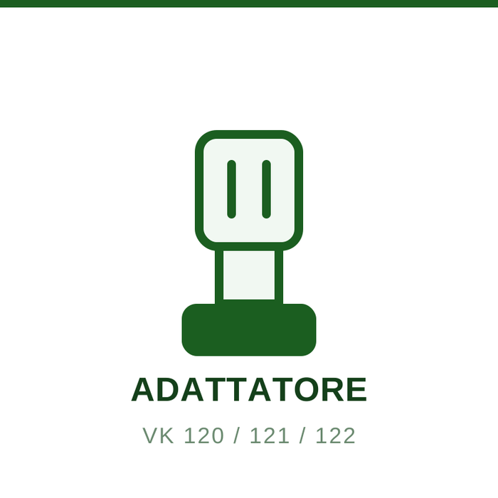 Adattatore Compatibile Folletto VK 120/121/122 – Collega Accessori e Spazzole