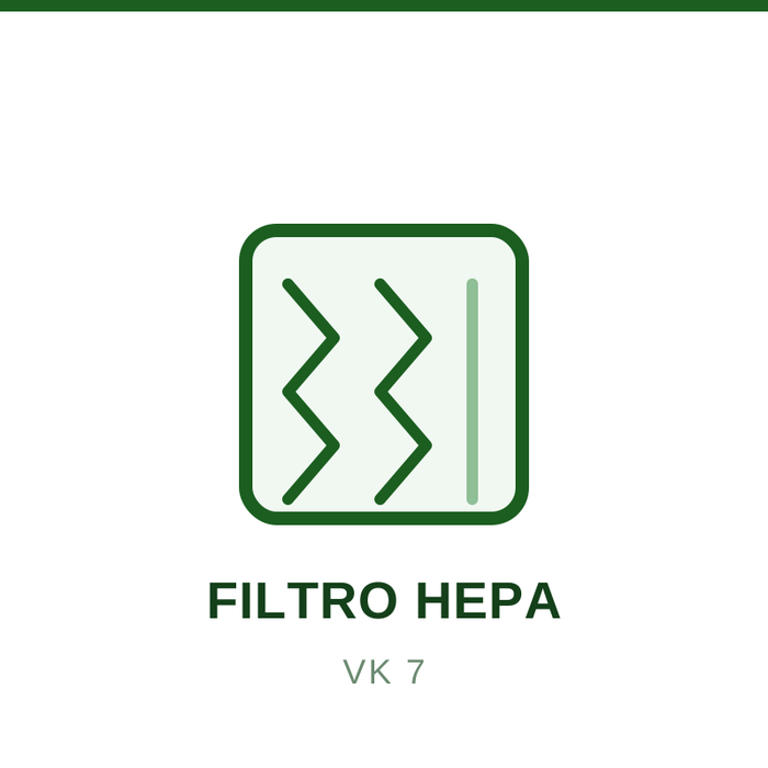 Filtro HEPA Compatibile Folletto VK 7 – Alta Filtrazione Antipolvere e Antiallergeni