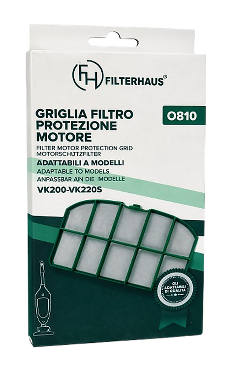 Griglia Filtro Protezione Motore Folletto VK 200/220S