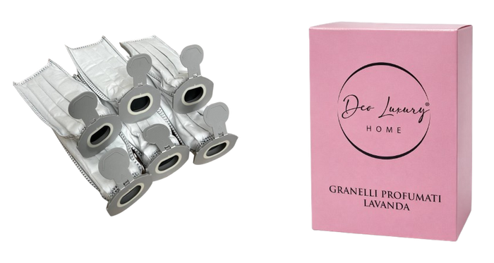 Kit Completo compatibile per Folletto VK 7 - 6 Sacchetti + Profumo