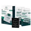 Kit Completo compatibile per Folletto VK 200/220S - 6 Sacchetti + 2 Filtri + Profumo