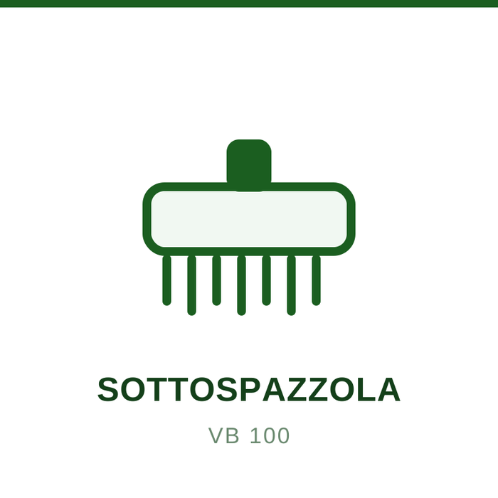 Sottospazzola Compatibile Folletto VB 100 – Setole per Tutti i Pavimenti
