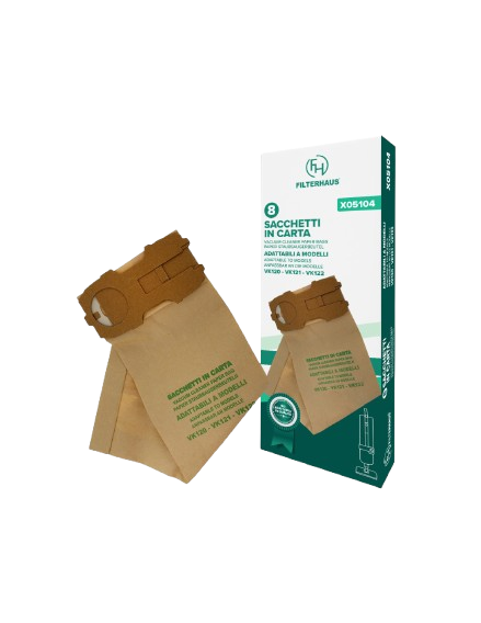 Sacchetti Folletto VK 120/121/122 - 8 Sacchetti